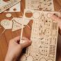 Drevené 3D puzzle - Bicie Rolife TG409
