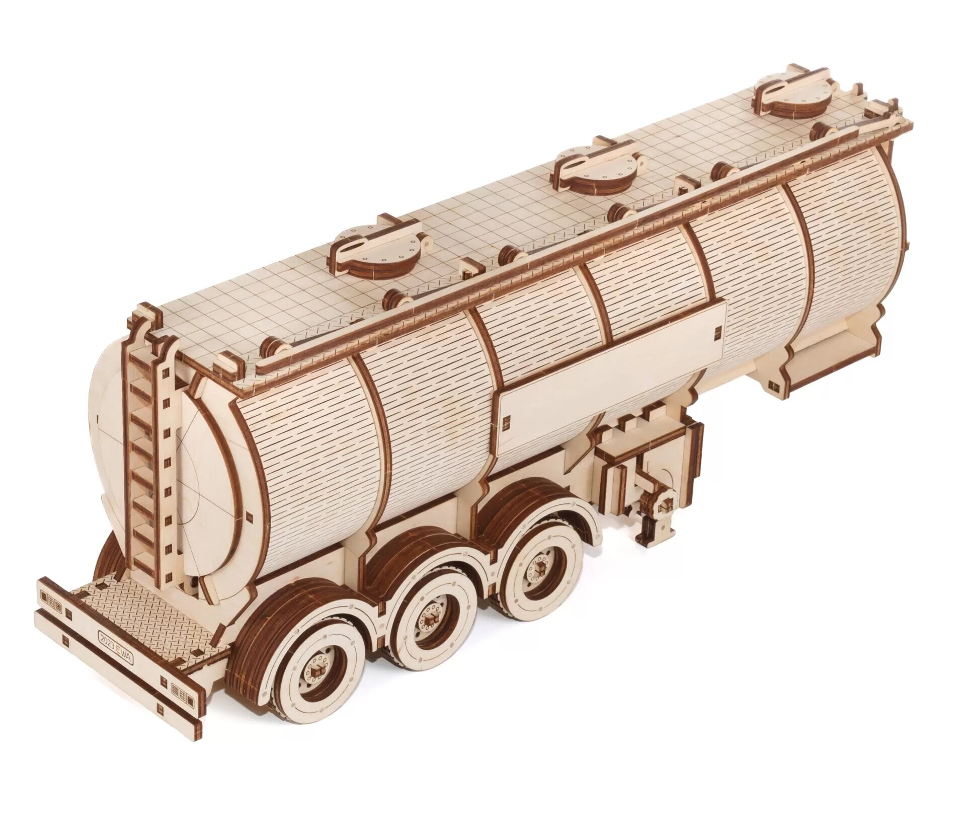 Drevené 3D puzzle - Cisternový náves pre Truck Road King Eco Wood Art