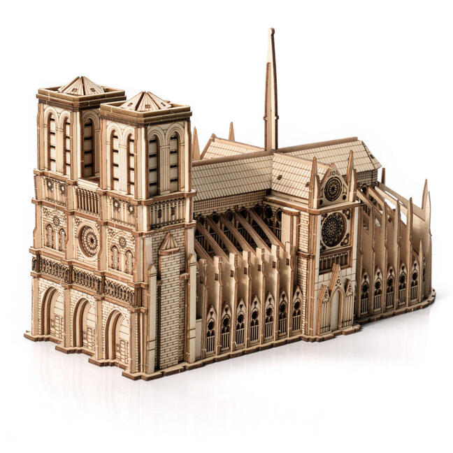 Drevené 3D puzzle - Katedrála Notre-Dame Little Story E017