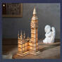 Drevené 3D puzzle - Model Big Ben s LED osvetlením Rolife TG507