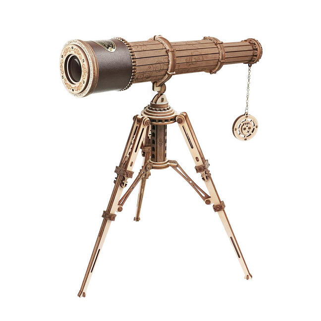Drevené 3D puzzle - Monokulárny ďalekohľad ROKR ST004