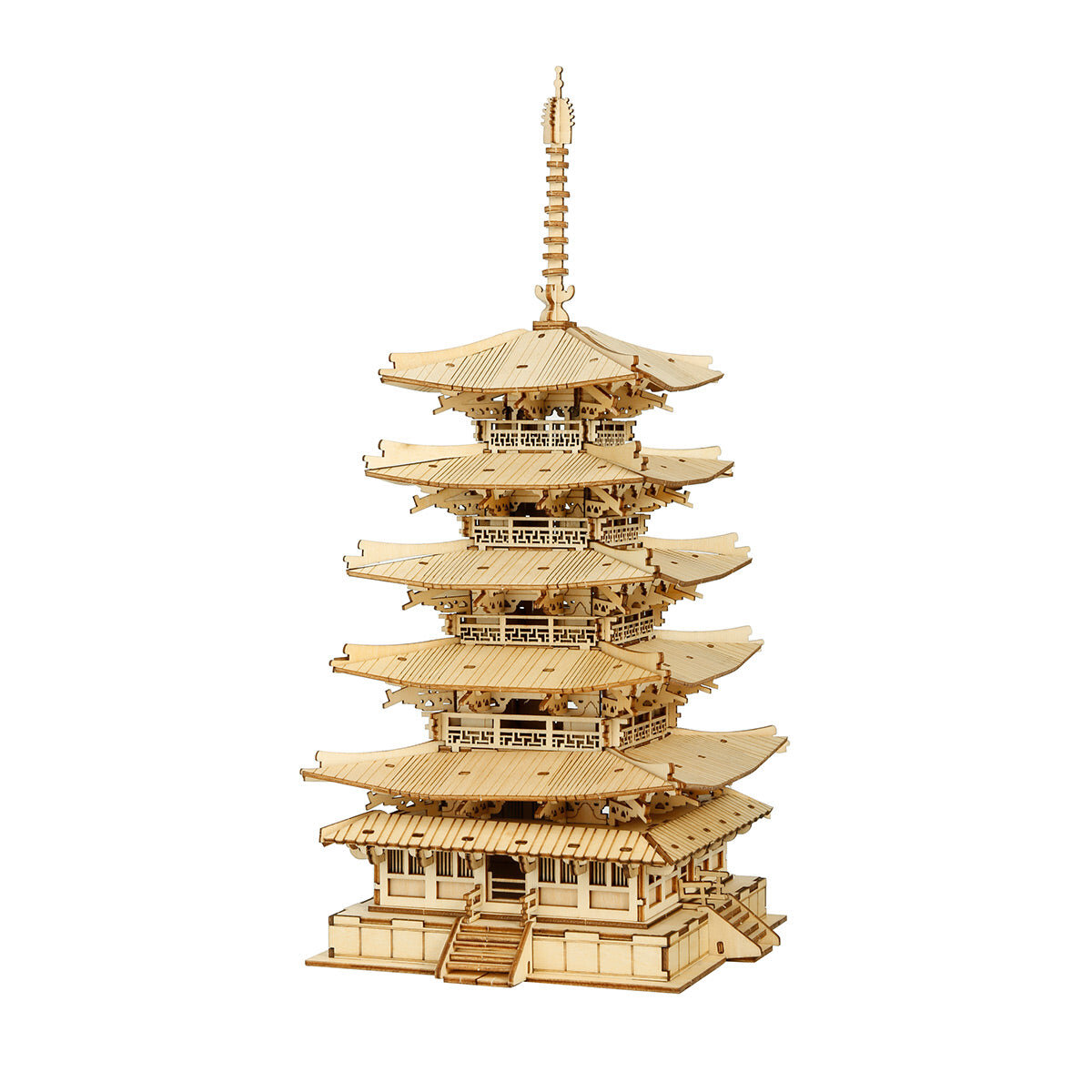 Drevené 3D puzzle - Päťposchodová pagoda Rolife TGN02