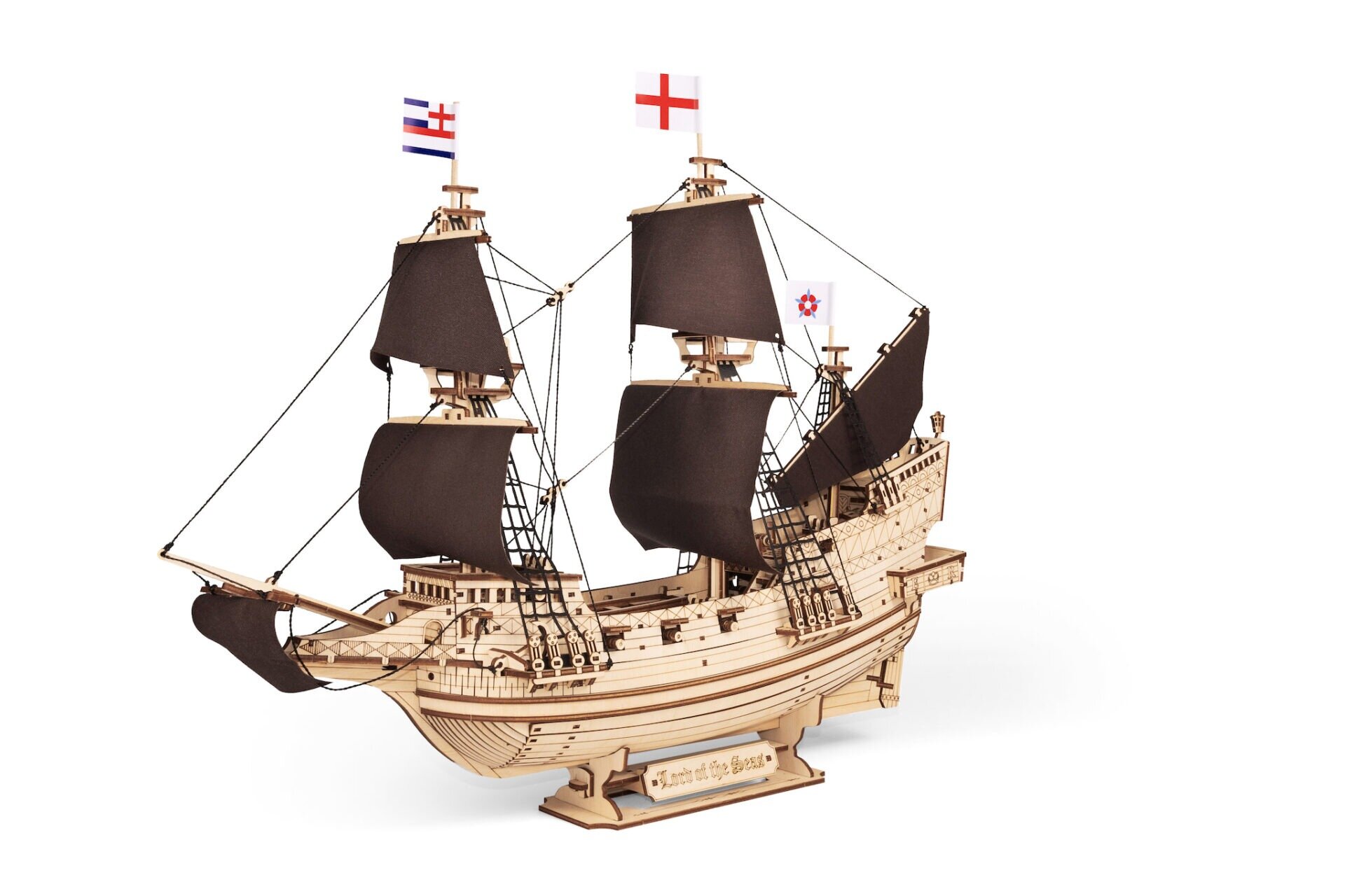 Drevené 3D puzzle - Plachetnica Pán morí Eco Wood Art