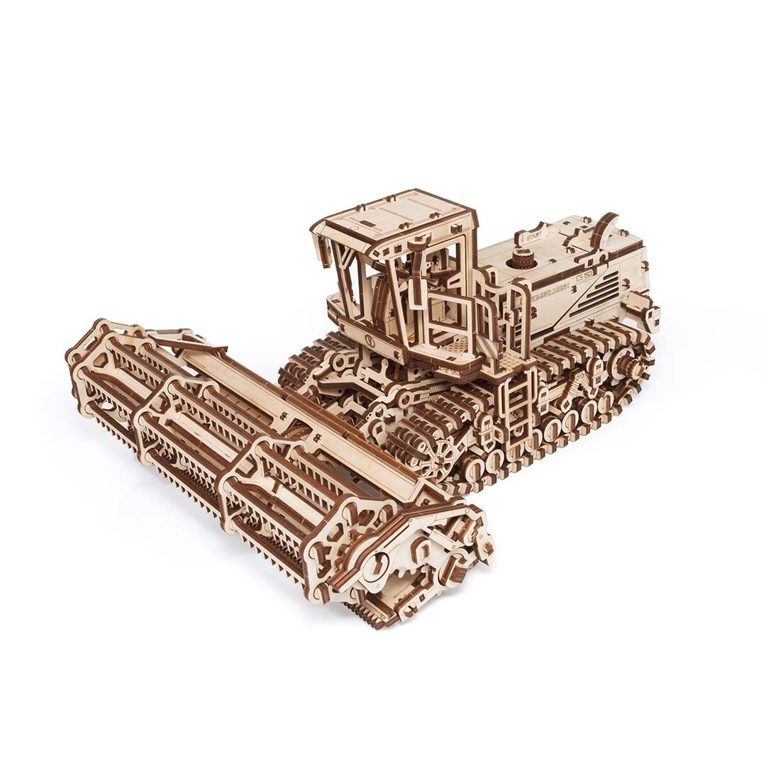Drevené 3D puzzle - Samohybná kosačka CS-150C Eco Wood Art