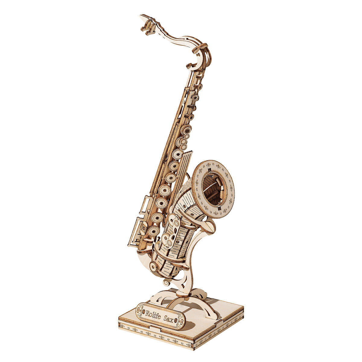 Drevené 3D puzzle - Saxofón Rolife TG309