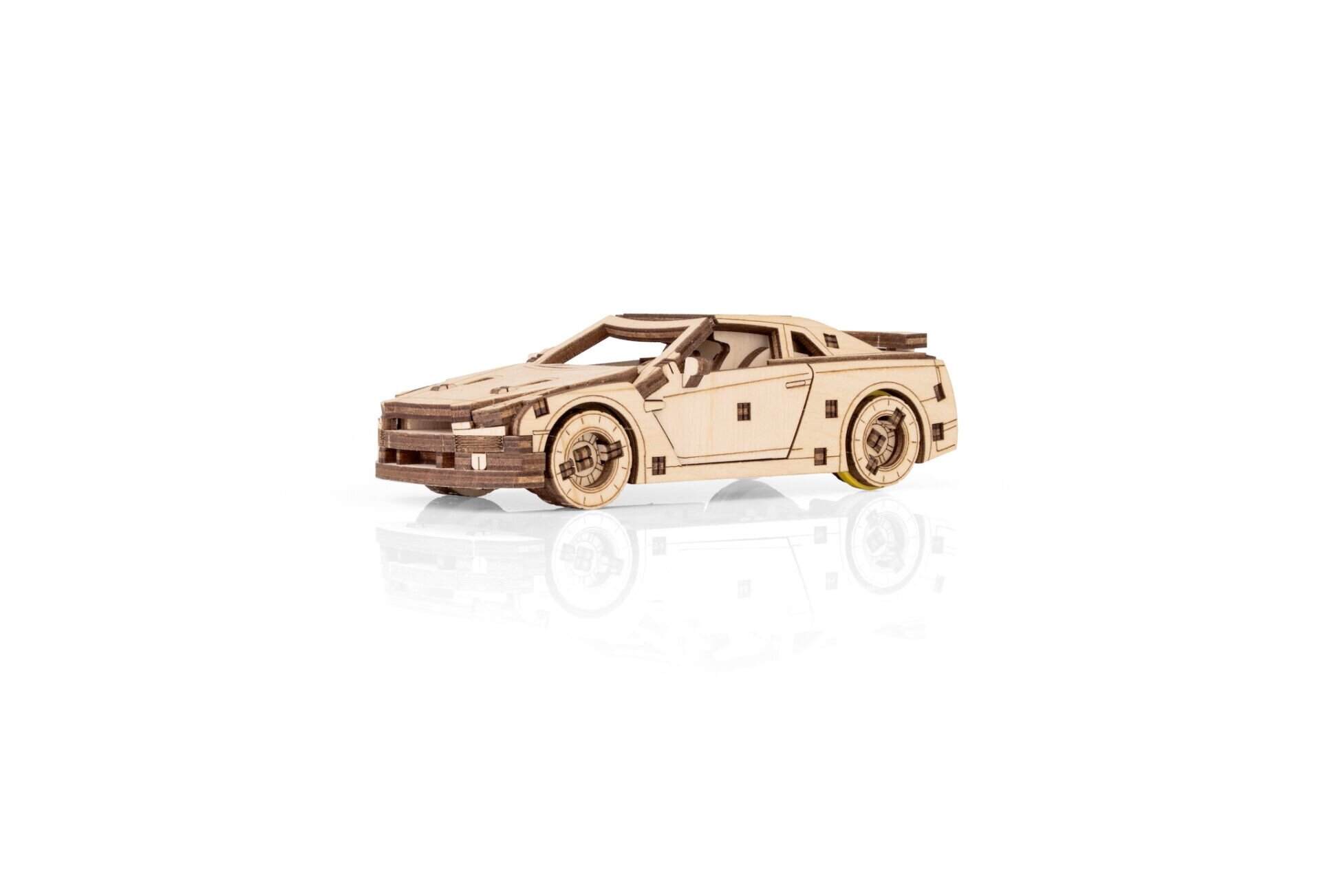 Drevené 3D puzzle - Supercar Eco Wood Art