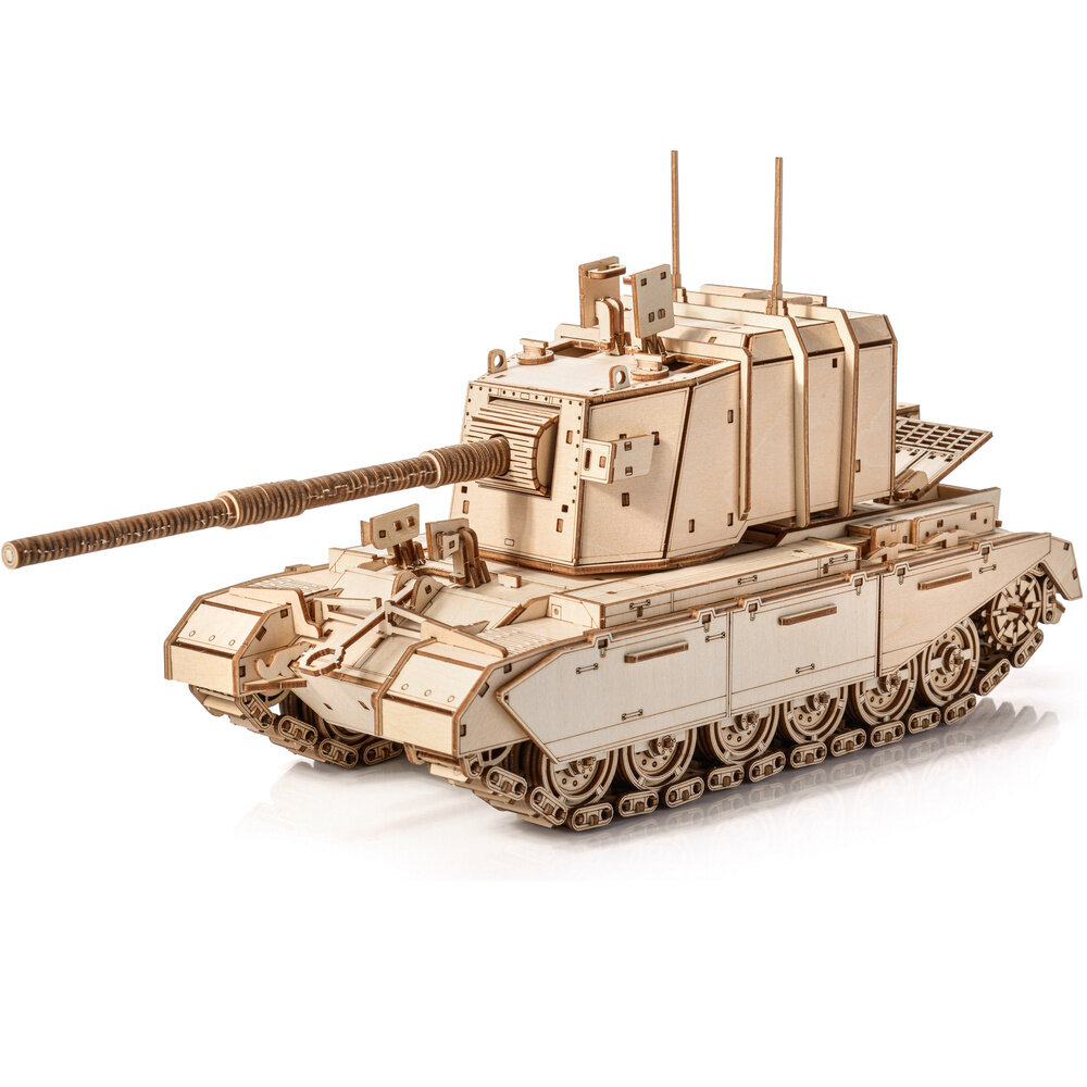 Drevené 3D puzzle - Tank FV4005 Little Story WOT09