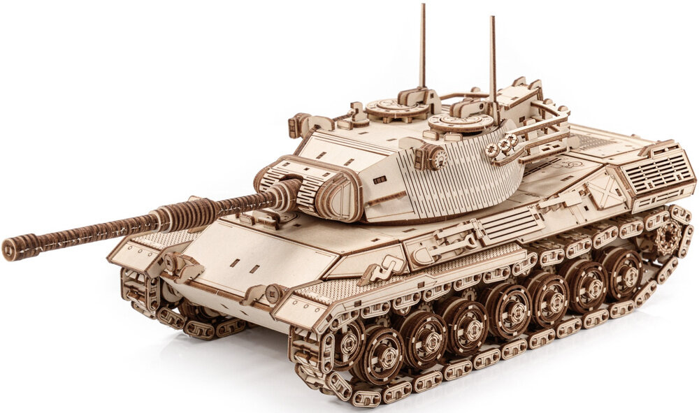 Drevené 3D puzzle - Tank Leopard 1 Little Story WOT07