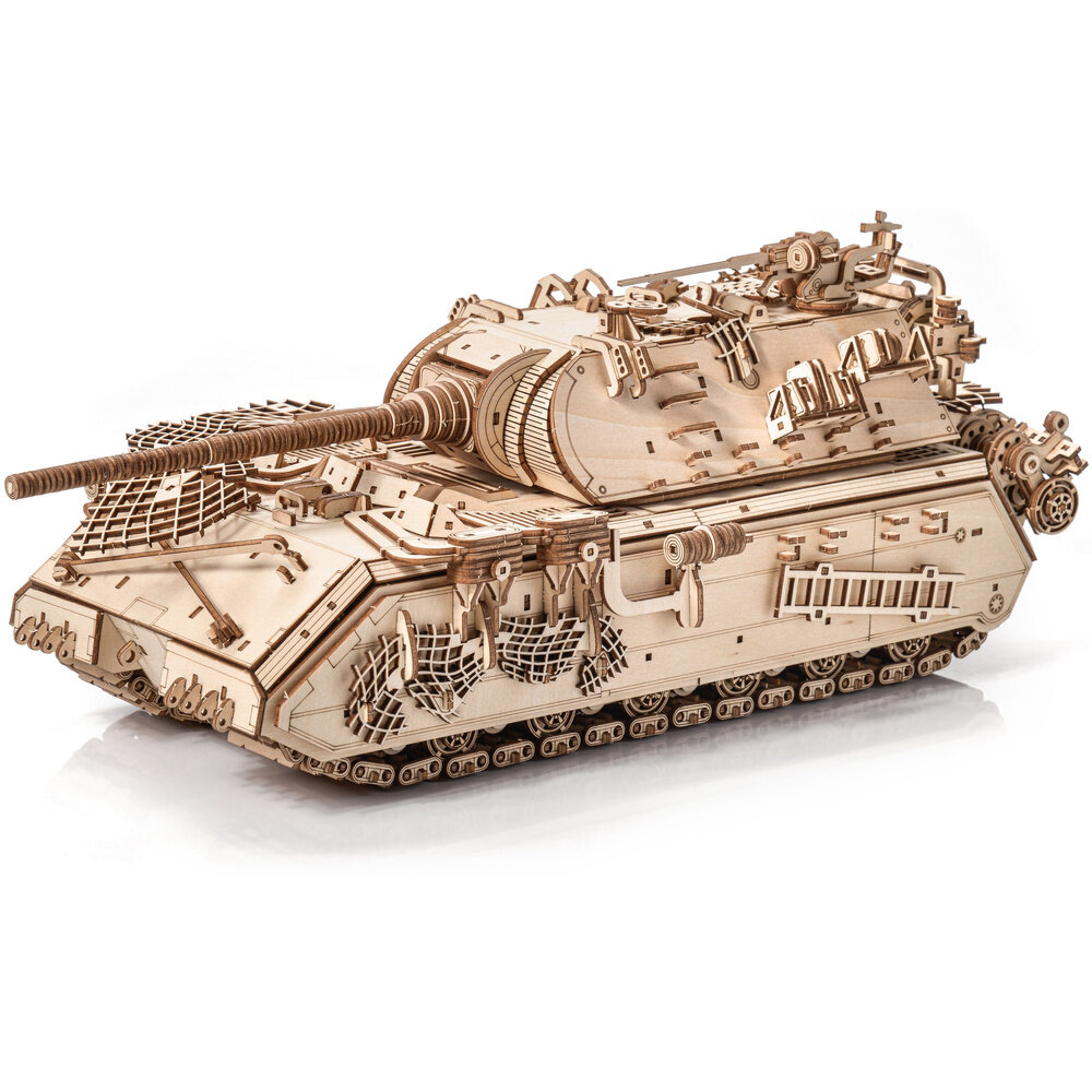 Drevené 3D puzzle - Tank Maus Little Story WOT10