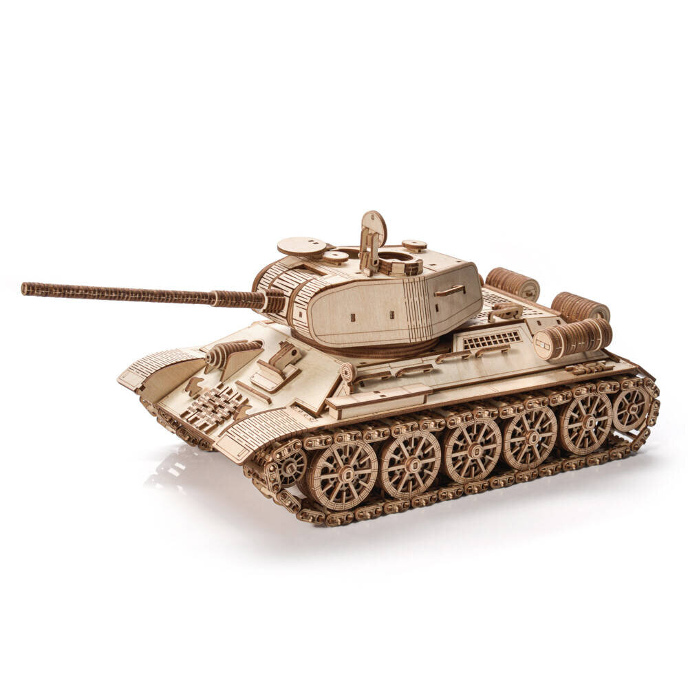 Drevené 3D puzzle - Tank T-34-85 Little Story WOT02