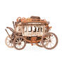 Drevené mechanické 3D puzzle - Dostavník ROKR AMKA1
