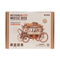 Drevené mechanické 3D puzzle - Dostavník ROKR AMKA1