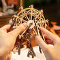Drevené mechanické 3D puzzle - Karneval pri západe slnka Rolife AMT01