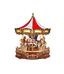 Drevené mechanické 3D puzzle - Klasický kolotoč Rolife AMC01