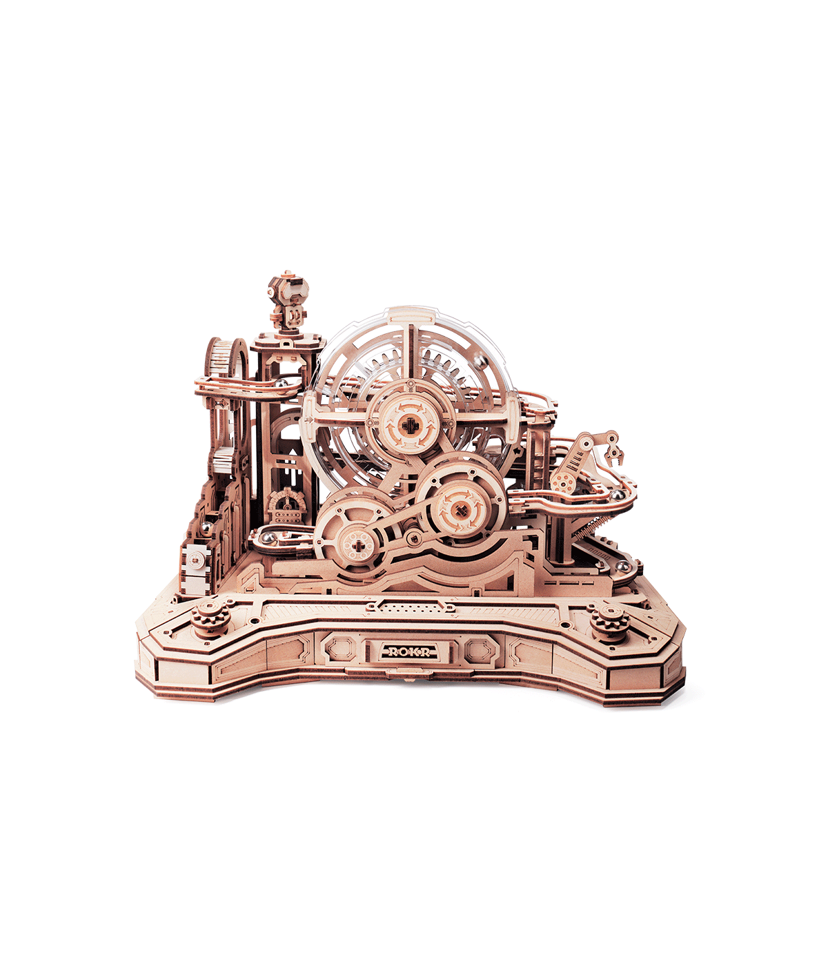 Drevené mechanické 3D puzzle - Gear Ball Challenge ROKR EGC01