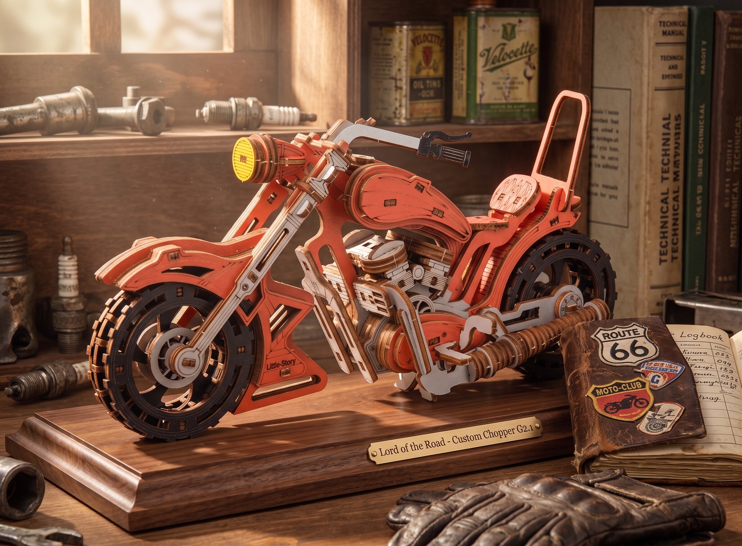 Πορτοκαλί Yankee Chopper Little Story E024R