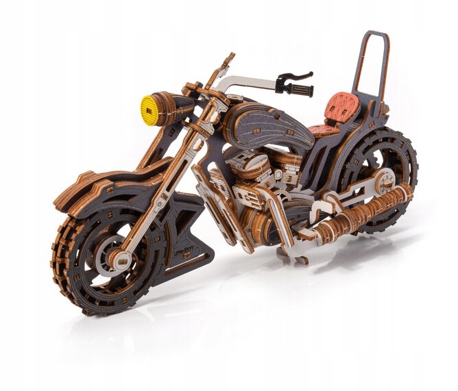 Ξύλινο τρισδιάστατο παζλ - Γκρι Yankee Chopper Little Story E024G