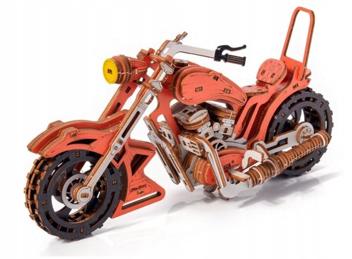 Ξύλινο τρισδιάστατο παζλ - Πορτοκαλί Yankee Chopper Little Story E024R
