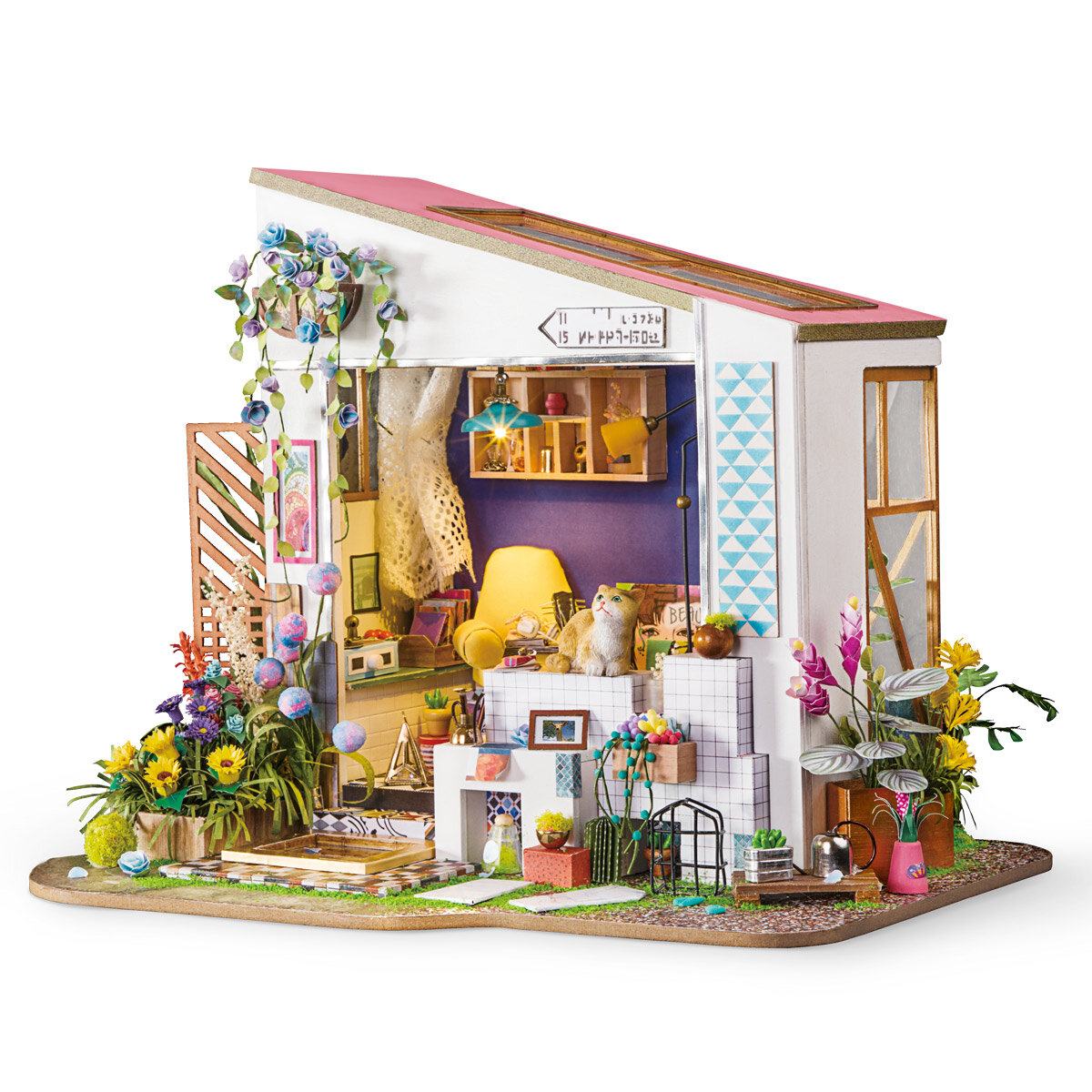 Miniatúrny domček - Lilyina veranda Rolife DG11