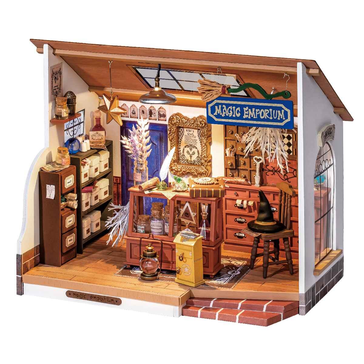 Miniatúrny domček - Obchod čarodejnice Kiki Rolife DG155