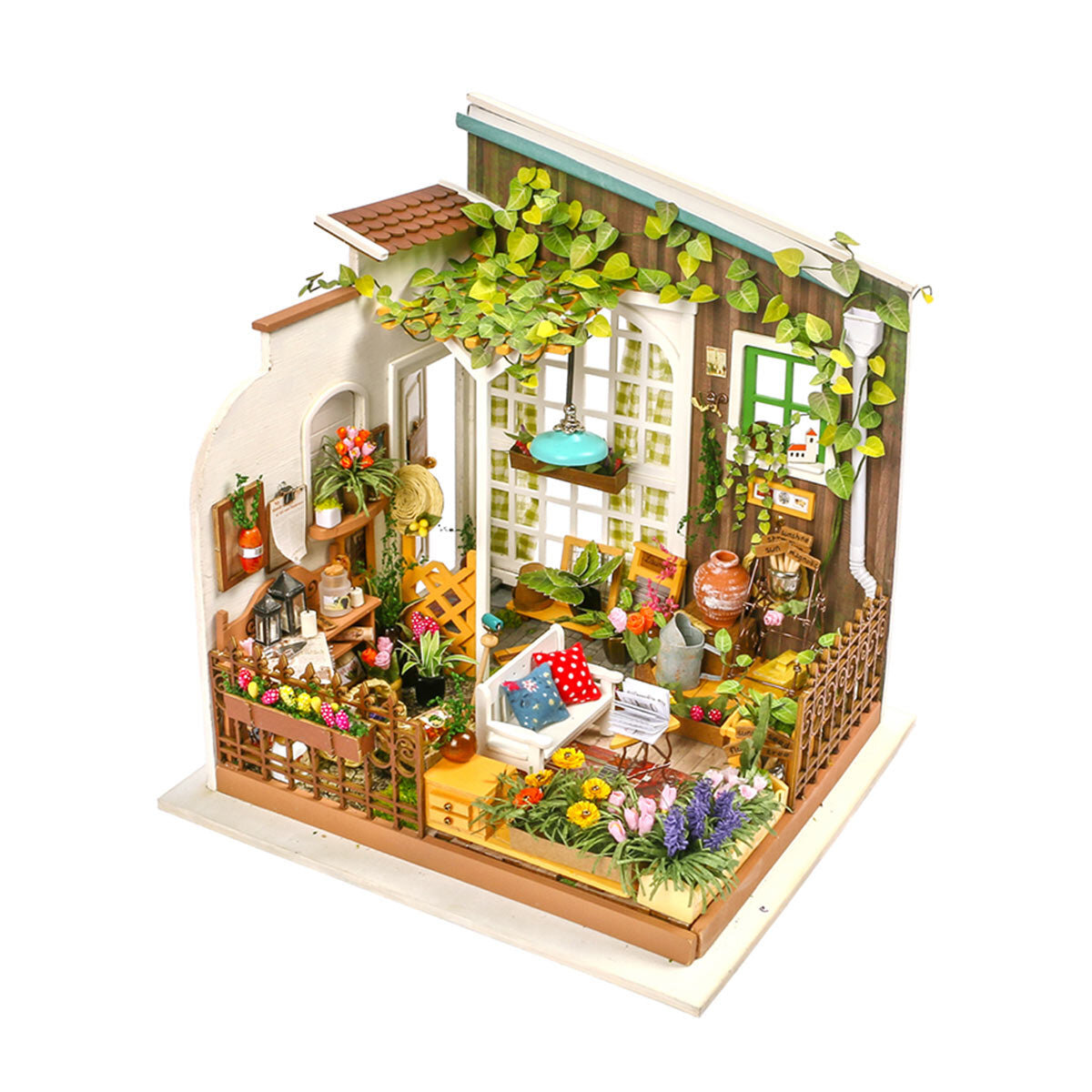 Miniatúrny domček - Záhrada pána Millera Rolife DG108