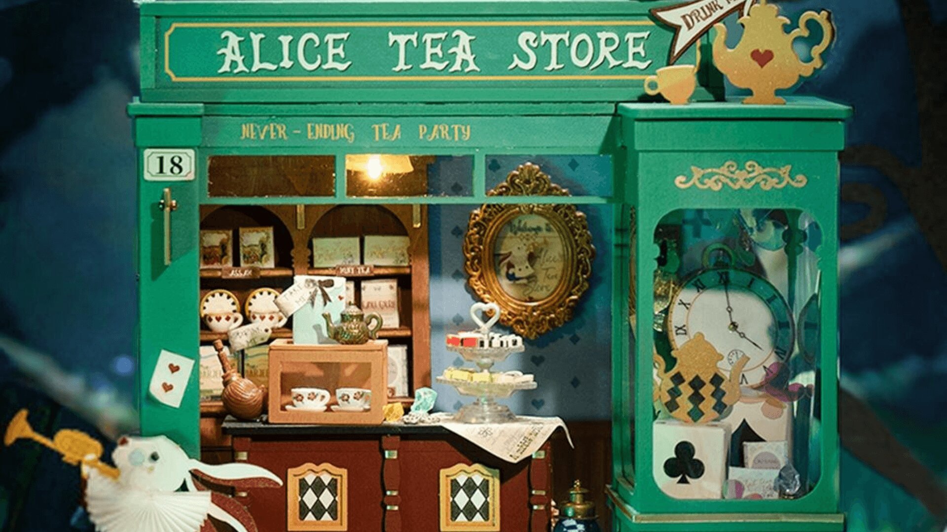 Alice'i teepood Rolife DG156