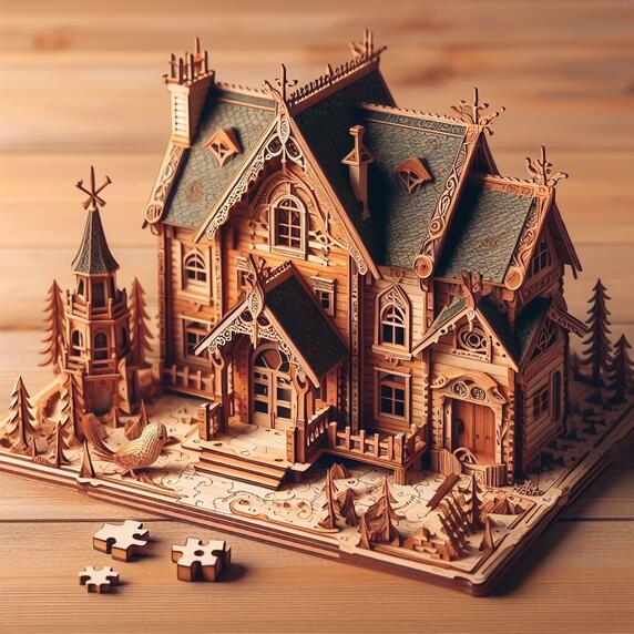 History of 3D wooden puzzles: From beginnings to the present
