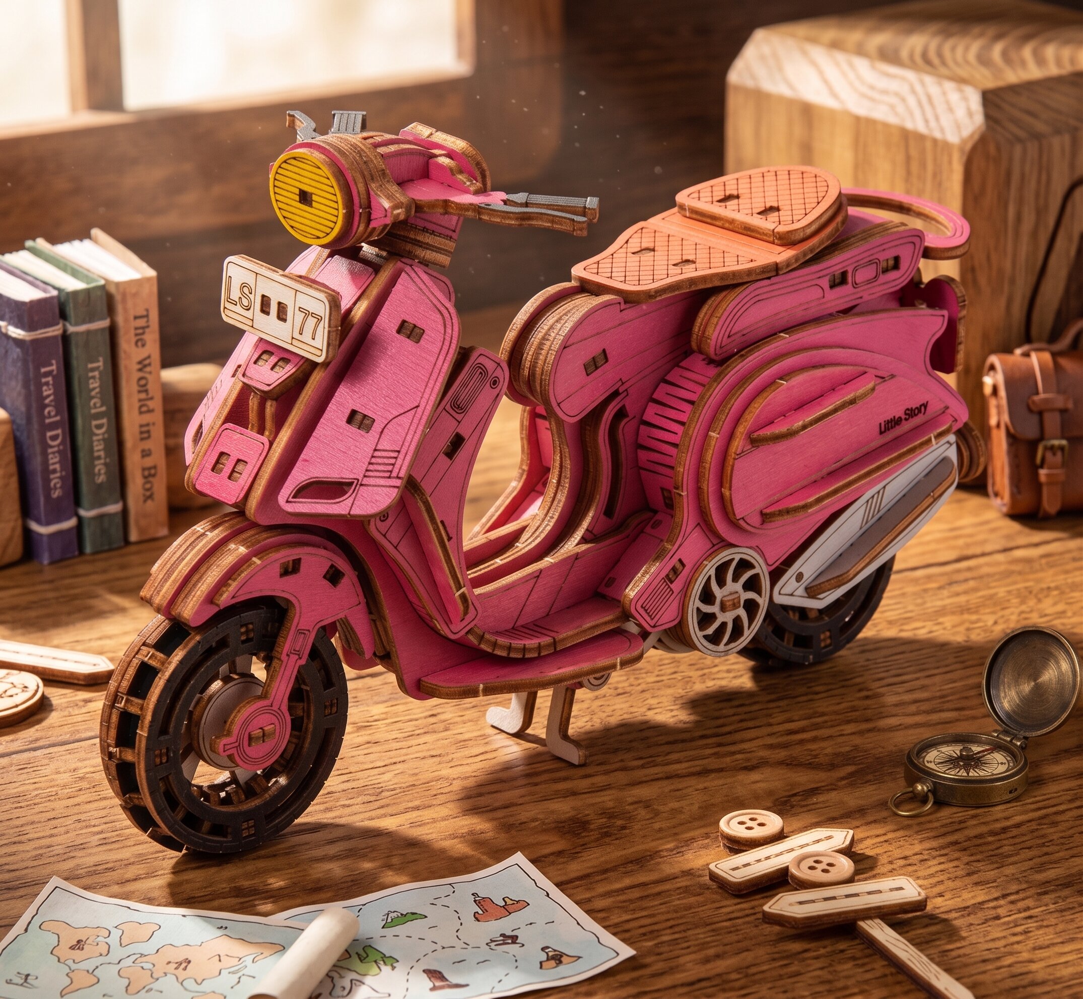 Rosa Sting Scooter Little Story E022R